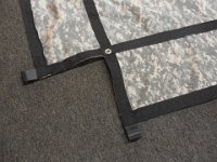 custom camper tarp with 3 flaps 5