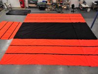 lumber 8ft drop flo orange and black